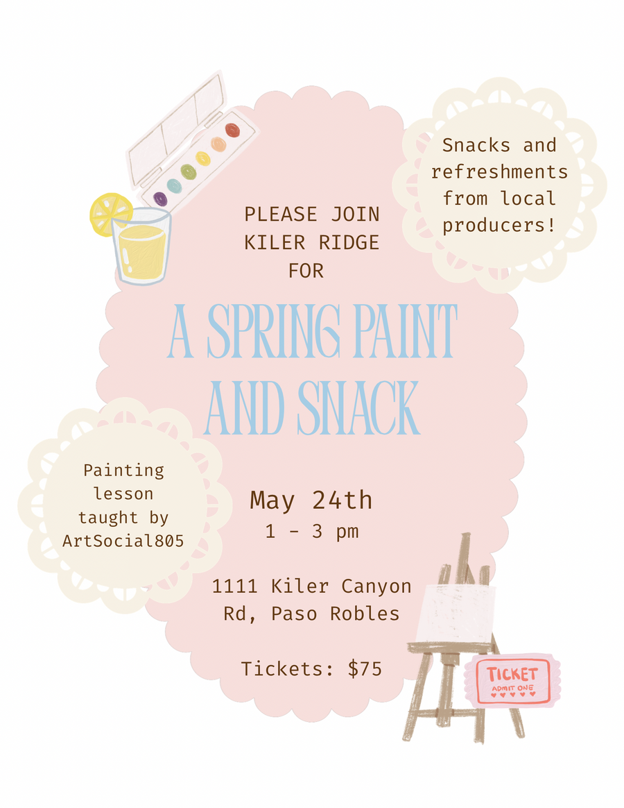 Spring Paint & Snack